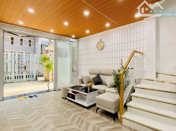 NHÀ ĐẸP SÁT LOTTE NGUYỄN VĂN LƯỢNG 4.7x9M, ĐƯỜNG XE HƠI 5M, 4 TẦNG 4PN, Giá 6tỷ450 TL - 2