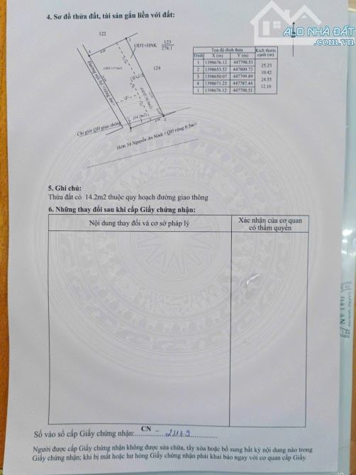 Bán lô đất đẹp góc 2 mặt tiền hẻm 34 Nguyễn An Ninh , P.Ea Tam , TP BMT - 2