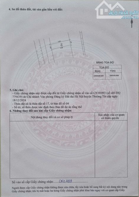 Chính chủ bán đất nền 76m2 tại Quất Động, Thường Tín. đất 2 mặt tiền thoáng sát KCN - 2