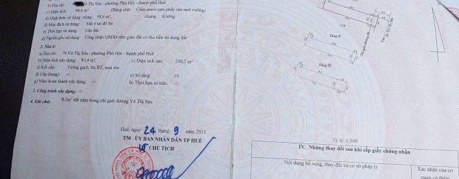 🔥 BÁN NHÀ 3 TẦNG HOÀN CÔNG – MẶT TIỀN VÕ THỊ SÁU, PHÚ HỘI – TRUNG TÂM PHỐ TÂY HUẾ - 2