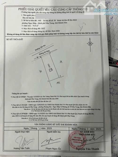 Đất hẽm 3m đường Lương Đình Của Ngọc Hiệp vị trí an cư gần trung t - 3