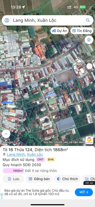 Bán đất tại xã Lang Minh, Xuân Lộc, Đồng Nai - 3