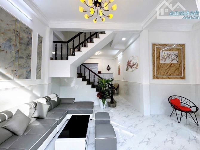 Bán nhà 1T2L - GÓC 2MẶT TIỀN Hẻm✔️Sổ Hồng, hoàn công đầy đủ - 3