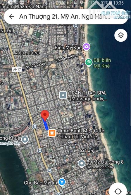 PHỐ TÂY! BÁN ĐẤT 79M² - 10,79 TỶ - MT AN THƯỢNG 21 - Q. NGŨ HÀNH SƠN - 3