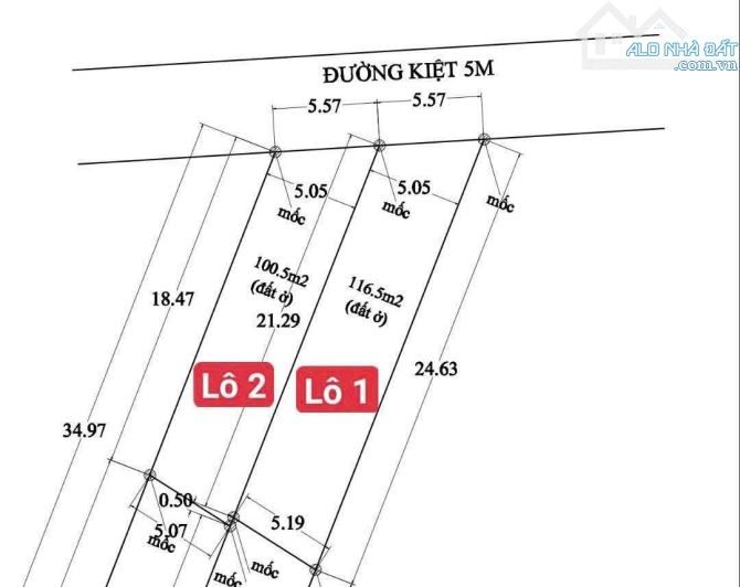 📌📌📌LÀM VIỆC TRỰC TIẾP GIÁ TỐT !!!bán lô đật kiệt 4m 245 âu cơ - 3