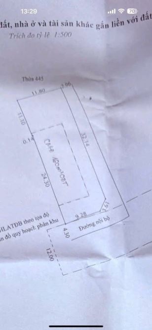 🏡 LÔ GÓC 2 MT ĐƯỜNG BÌNH NHÂM 41 – 404m² – GIÁ 17TR/m² - 3