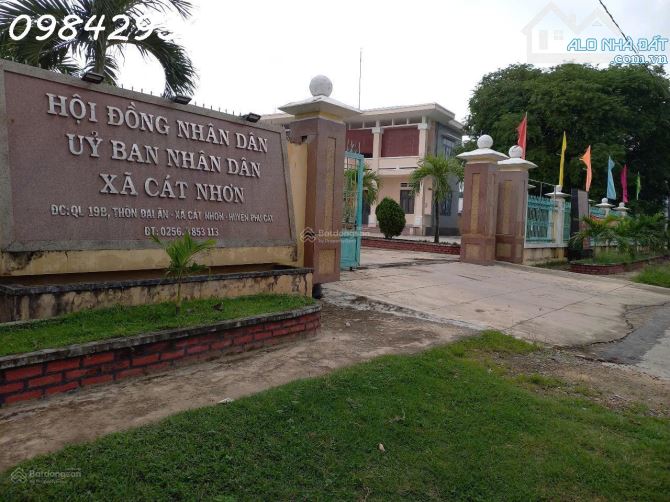 Siêu phẩm - Bán đất liền kề mặt tiền QL 19B, Cát Nhơn, Phù Cát, DT 400m2, giá đầu tư - 3
