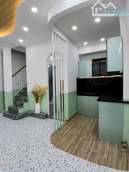 Nhà Đẹp 4 Tầng, Hẻm Ô tô - Dương Bá Trạc Q8, 3PN-3WC,  Chỉ 5 tỷ hơn TL - 4