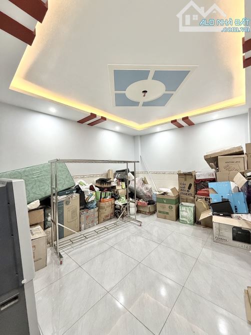 MẶT TIỀN NGUYỄN VĂN CÔNG P3 GÒ VẤP  TOÀ BUILDING SÂN BAY 5 TẦNG + HẦM 127 M2 NỞ HẬU - HẨM - 4