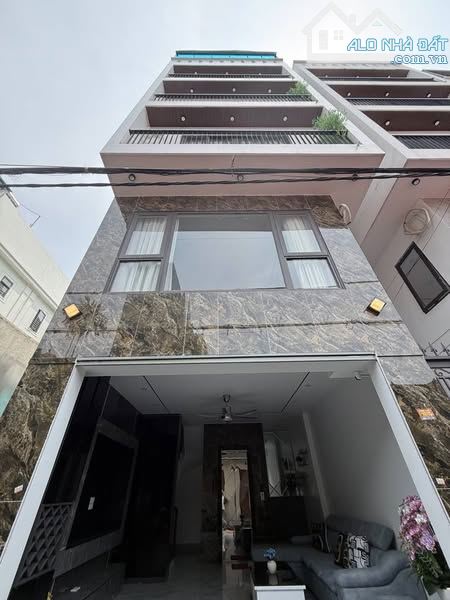 BÁN NHÀ ĐÀM QUANG TRUNG, 6 TẦNG ,THANG MÁY, 40 M.  CHỈ 9...TỶ - 4