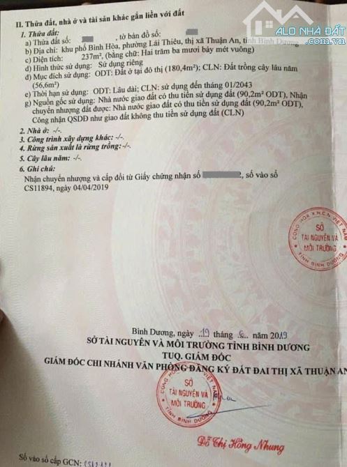 nhà cấp 4 và 13 phòng trọ 237m2 7ty8 TL MT đường Lái Thiêu 16 , p.Lái Thiêu - 5