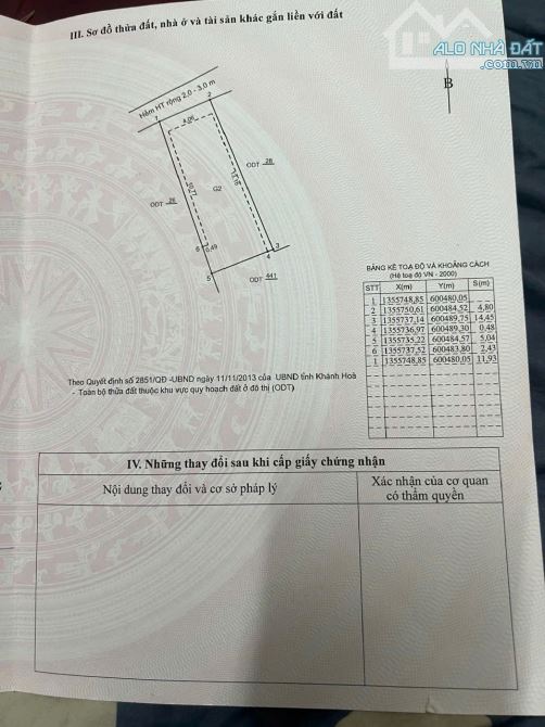 Bán Đất Hẻm Lương Định Của- NGọc Hiệp - sát khu Tái Định Cư - 5