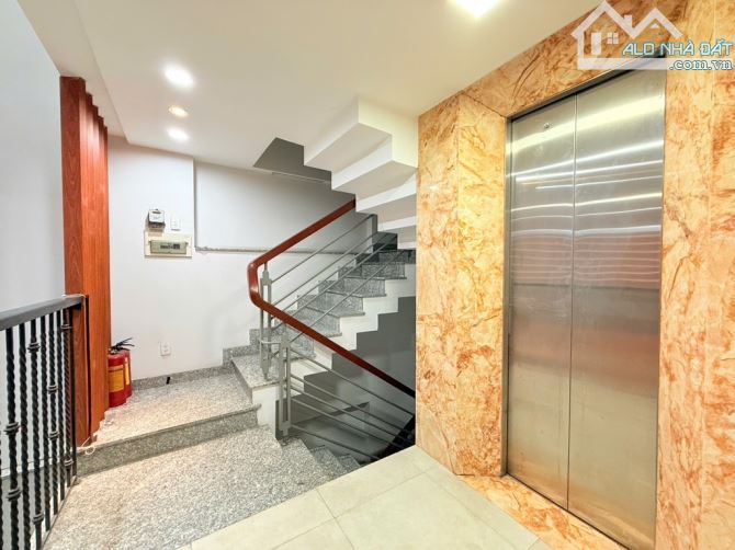 HẺM XE HƠI 6 M NƠ TRANG LONG BT 6 TẦNG THANG MÁY 8,5 X 13 M - 5