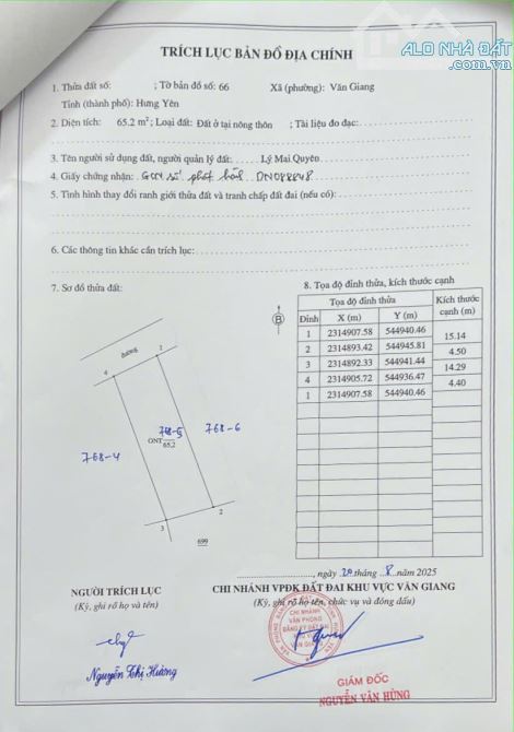 🔥🔥Anh trai gửi bán 2 lô đất 65,2 m2 và 69,3m2 full thổ cư tại Đan Kim - Văn Giang - Hưng - 5