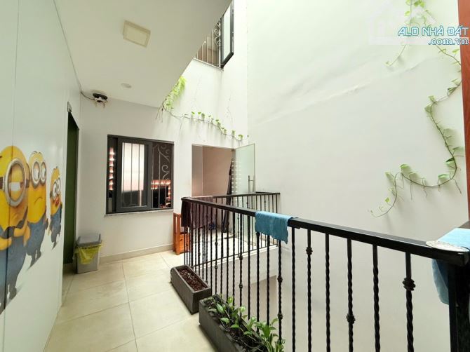 HẺM XE HƠI 6 M NƠ TRANG LONG BT 6 TẦNG THANG MÁY 8,5 X 13 M - 6