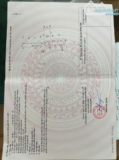 42m ĐẤT DƯƠNG XÁ; GIA LÂM- ĐẤT CHIA LÔ; THÔNG SỐ ĐẸP; PHÂN KHÚC NHỎ; KHUÔN ĐẤT VỪA VẶN;