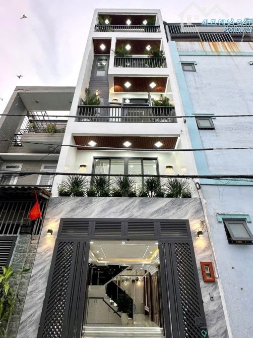 🏡NHÀ 5 TẦNG FULL NỘI THẤT XỊN THẠNH LỘC 37 QUẬN 12 SÁT MẶT TIỀN - DT 65m2 CHỈ HƠN 6💰  ◾️