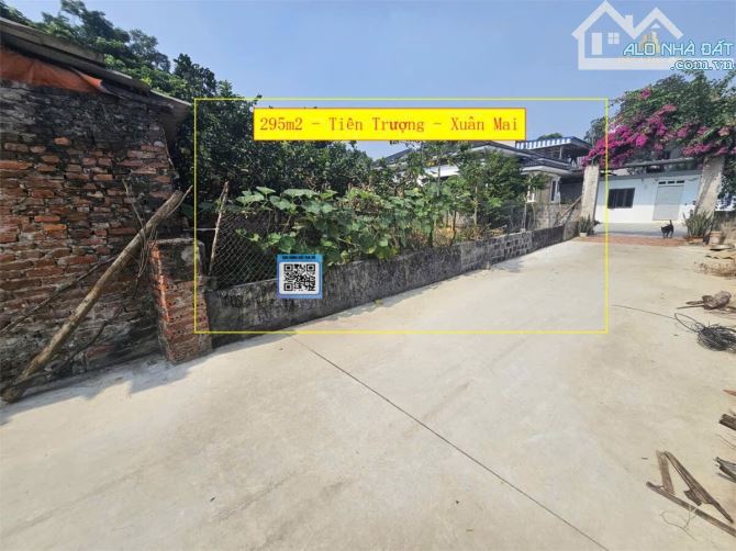Bán đất 295m Tiên Trượng Xuân Mai –  dân cư đông đúc Gần Ql6A