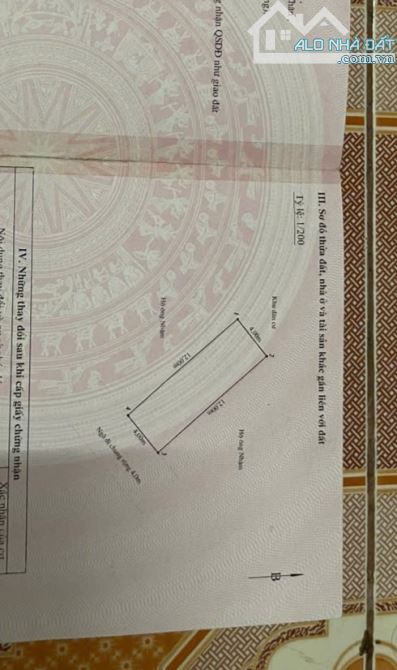 Bán lô đất ngõ ô tô ra vào khu phân lô đường Dương Đình Nghệ