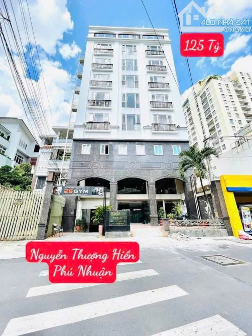 TN 400tr/th – 125 tỷ! Bán BUILDING MT ngay Phan Đăng Lưu, Q.BT – hầm 8 tầng