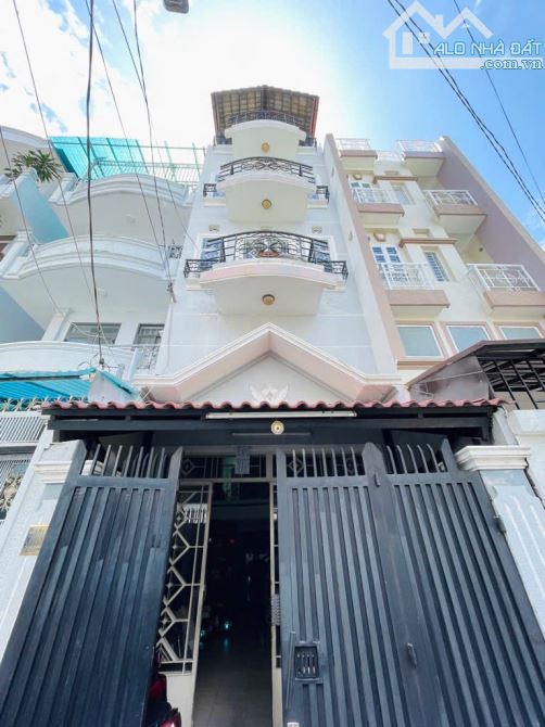 56m² BÁN NHÀ 4 TẦNG HẺM XE HƠI 5/ NƠ TRANG LONG- KHU DÂN TRÍ CAO TẦNG-GIẢM 1,5 TỶ