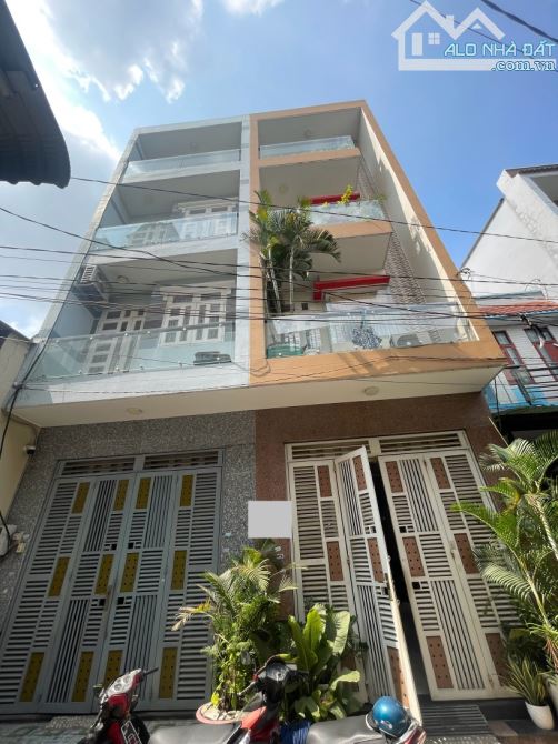 Nhà 4 Tầng - Hẻm ôtô 5m - DT Sàn Sử Dụng 210 , Bình Tân Giáp Tân Phú