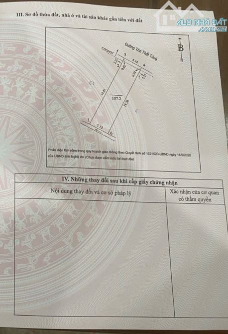 Bán 212m2 Lô Góc có Ốt Kinh doanh mặt đường Tôn Thất Tùng - Hưng Dũng