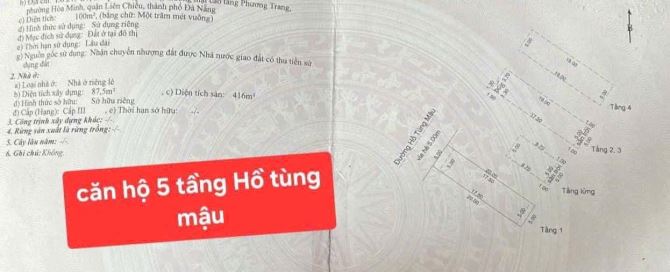 📌📌📌LÀM VIỆC TRỰC TIẾP GIÁ TỐT !!!bán tòa căn hộ 5 tầng mặt tiền Hồ Tùng Mậu