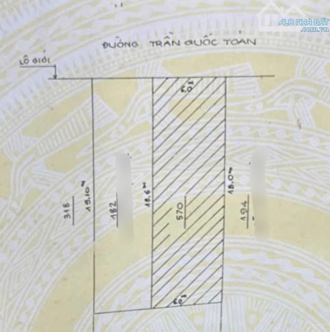 👍CHỈ 3ty2. Bán đất mặt tiền Trần Quốc Toàn, phường Blao Bảo Lộc