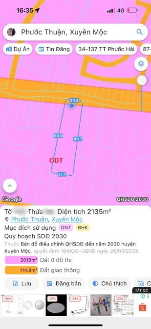 2135M2 VƯỜN DỪA SUM SUÊ NGAY NHÀ THỜ HỒ TRÀM- CÁCH PHỐ ĐI BỘ HƠN 1KM - 11