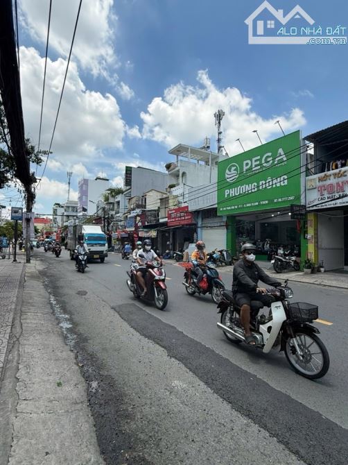 MẶT TIỀN LÔ GÓC PHAN VĂN TRỊ PHẠM VĂN ĐỒNG 72M2 NGANG 4 NỞ HẬU - 1