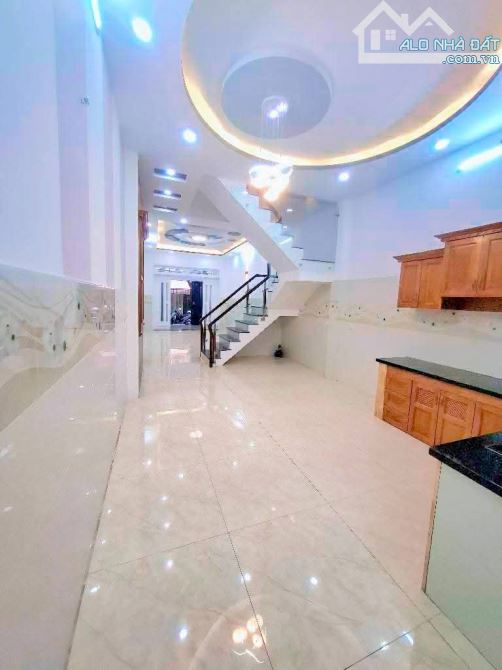 BÁN NHÀ MỚI Ở LIỀN LÊ VĂN QUỚI 4TẦNG 77M2 HẺM XE HƠI CHỈ 6.X TỶ - 1