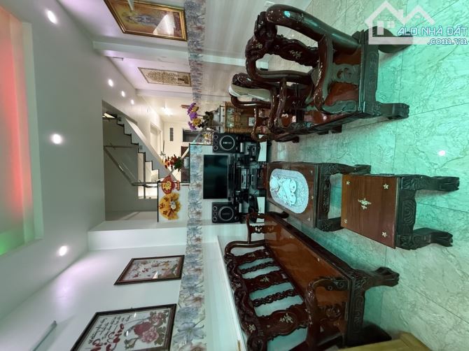 BÁN NHÀ SIÊU PHẨM ĐÔNG HƯNG THUẬN 27 QUẬN 12, XE HƠI NGỦ TRONG NHÀ, DT 60M²(4× 15), 4 TẦNG - 1