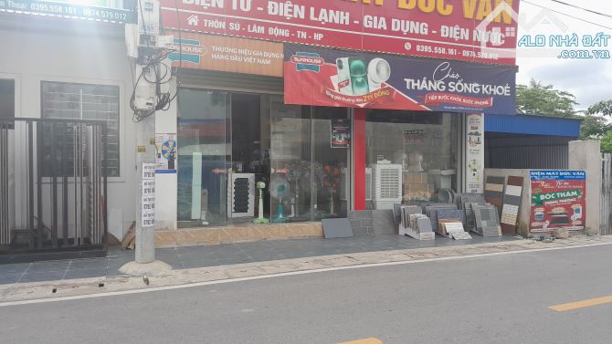 Bán đất đường Hoa Động, Hoàng Lâm, Thủy Nguyên HP. 1,8 tỷ, 83m2. - 1