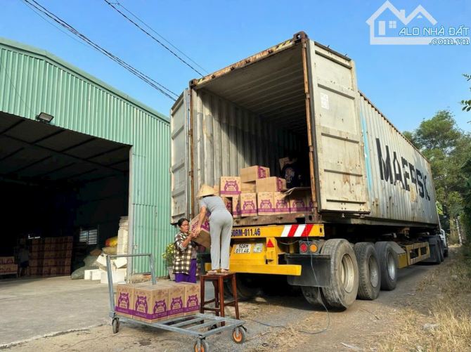 Bán Kho Xưởng, dt Đất 1600m² có 300m² thổ cư SH, Giá 7,8 tỷ Cộ Cây Xoài, Tân An, Vĩnh Cửu - 1