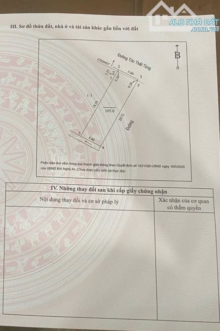 Bán 212m2 Lô Góc có Ốt Kinh doanh mặt đường Tôn Thất Tùng - Hưng Dũng - 1