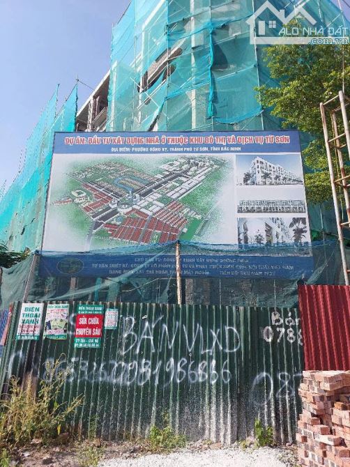 Đất dự án nhà ở thuộc KĐT và DV Từ Sơn Đồng Kỵ 145m, MT 6 x 24m. chỉ với hơn 6,8 tỷ. - 1