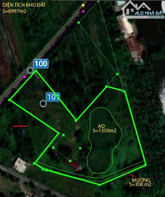 Cần Bán Nhanh Lô Đất 7000m² (Có 300m² Thổ Cư) Kèm Nhà Cấp 4, Mặt Tiền Đường Nhựa Cá Lăng, - 1