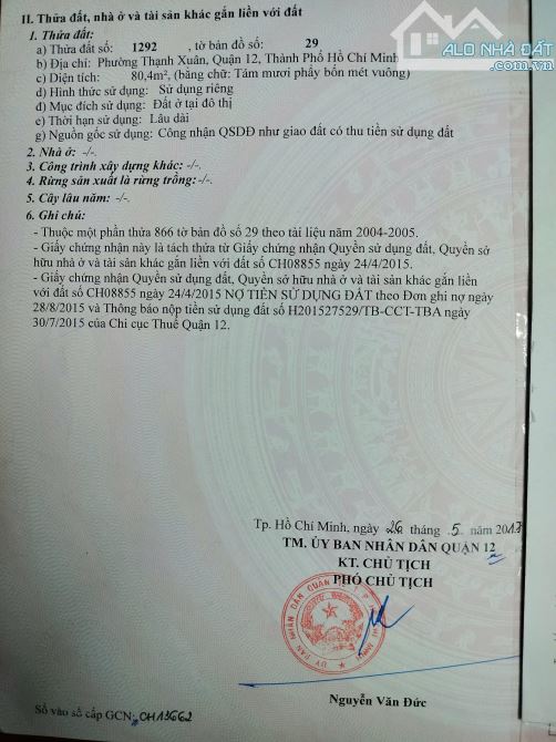 Cần bán gấp xưởng kho. Chính chủ. Đất full thổ cư vuông vức đường nhà 8m - 1