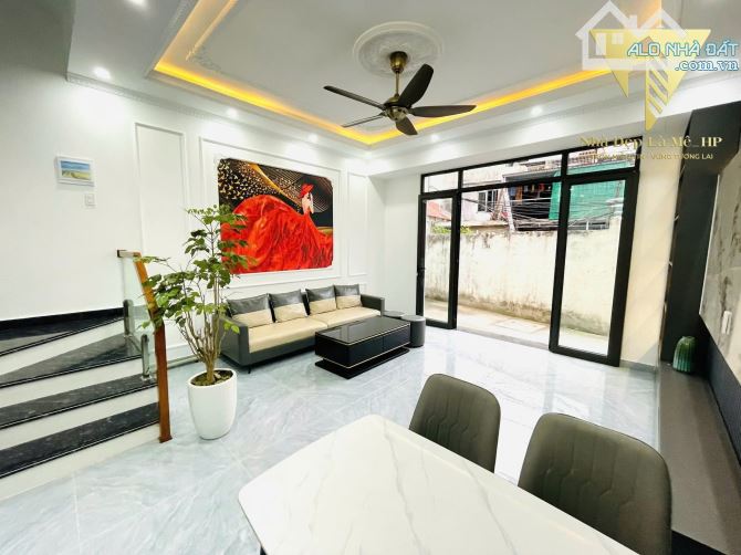 Bán nhà 3 tầng rại Thư Trung, Đằng Lâm , Hải An Giá 3 ty 100 - 2