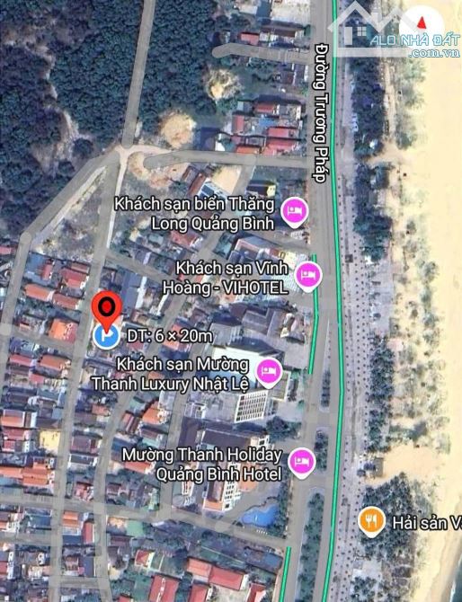 Bán nhanh lô đất đẹp Hải Thành sau khách sạn Mường Thanh ra biển 100m - 2