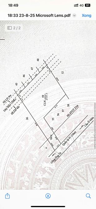 Bán 2723m2 MẶT TIỀN TUYẾN QL 91 ĐỐI DIỆN VIỆN LÚA - 2