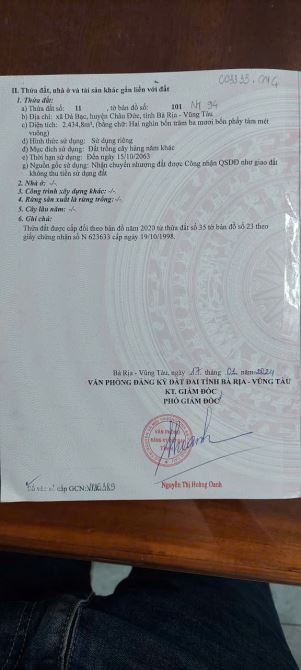 BÁN ĐẤT ĐÁ BẠC (GIÁP BÌNH BA) CHÂU ĐỨC - 2