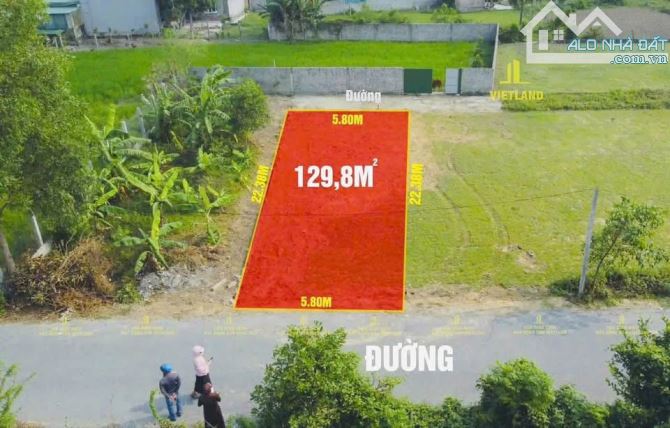 BÁN LÔ ĐẤT MẶT ĐƯỜNG KINH DOANH  XÓM TRƯỜNG LÂN , NGHI TRƯỜNG ............ - 2