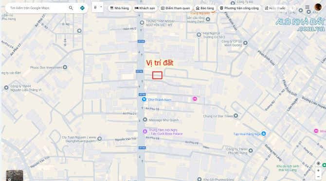 Bán lô góc 5.2x19m, đường N1 KDC Lê Phong An Phú 1 p.An Phú gần chợ Thành Nam - 2