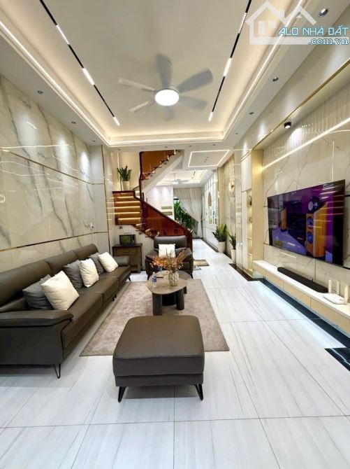 SIÊU PHẨM MỚI CỨNG 4X14M2 3 LẦU SÂN THƯỢNG  HẺM 8M THÔNG VƯỜN LÀI GIÁ CHỈ 7.4 TỶ - 2