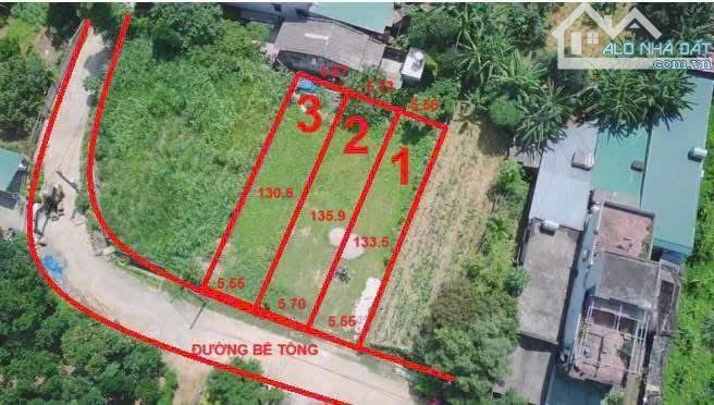chính chủ cần bán lô đất 135m full thổ cư cách Hn 45km  gần nhiều khu dự án lớn - 2