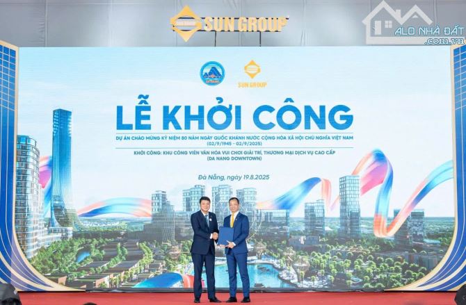 Góc 2 mặt tiền ngay bên cạnh toà tháp 69 tầng Sun Group - Vị trí siêu hiếm - Giá đầu tư - 2