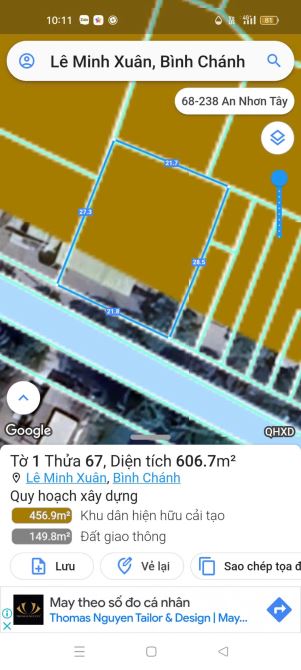BÌNH CHÁNH, BÁN KHO MT LÔ2 TRẦN VĂN GIÀU, DT 606M2 THỔ CƯ - 2