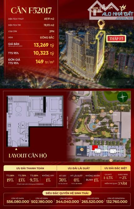 Biệt Thự Trên Không - Sun Feliza Suites - Cầu Giấy - Căn Hộ 2 PN - Đẳng Cấp 6⭐️ - 2